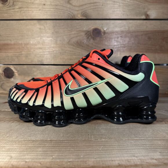 NEW Mens Size 12.5 - Nike Shox TL “Chili Pepper” Multi-Color Sneakers AV3595-601 main image 7